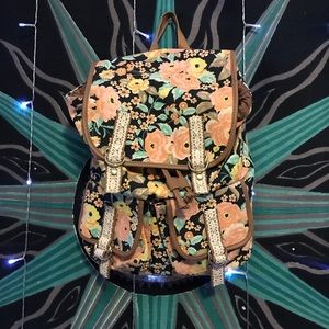 Floral backpack